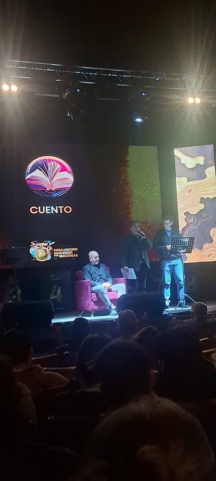 Participación de Guillermo D. A. Vallejo en Embajadores Merlenses por Malvinas