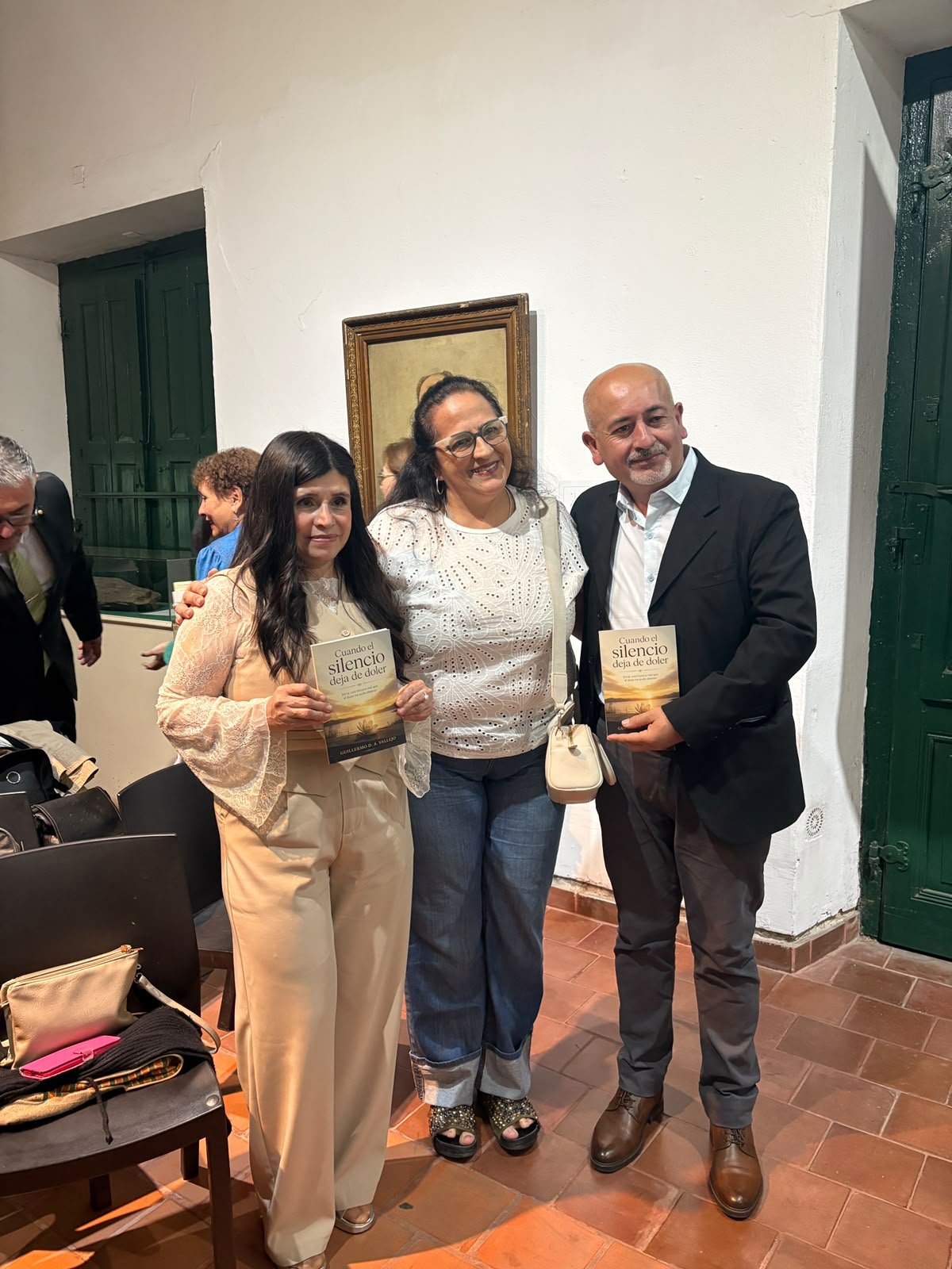 Momento compartido durante la presentación