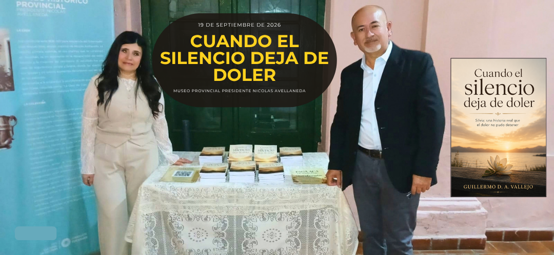 Presentación de Cuando el silencio deja de doler en el Museo Histórico Provincial Presidente Nicolás Avellaneda